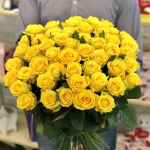 51 жёлтая Роза 